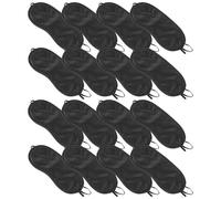 WRITWAA 30piezas De Protección Solar Para Ojos Desechable Antifaz Opaco Para Dormir Para Viajes Avión Trabajo Equipo o Descanso Hoteles Unidades