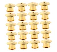 WRITWAA 30piezas Hebillas De Cierre De Seguridad Alfileres De Metálicos Cierres Para Broches De Ropa De Solapa Para Manualidades De Alfiler Para Prendedores De Corbata