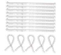 WRITWAA 30piezas Pestañas Postizas Para Muñecas Accesorios Para Muñecas Diy Tiras Marrones Suministros Artesanales Para Manualidades