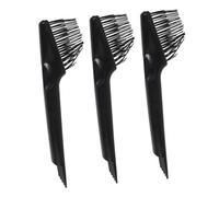 WRITWAA 3pcs Cepillo Para El Cabello Herramienta De Limpiador Pencial Remover Rake Para Quitar El Polvo Del Cabello Mini Peine Para El Cabello Mojado Para Eliminar El Salón Del Hogar