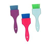 WRITWAA 3piezas Cepillo Tinte Pelo Kit Aplicadores Peluquería Barbería Coloración Profesional