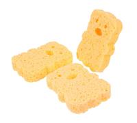 WRITWAA 3piezas Esponja De Baño Ecológica De Celulosa Esponjas Naturales Para Ducha y Baño Para Adultos y Limpieza