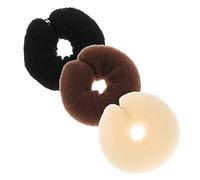 WRITWAA 3piezas Moldes Reutilizables Para Hacer Moños Herramienta Para Peinar Máquina Para Hacer Moños Resistente Al Desgaste Diario