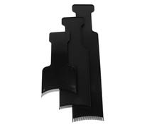 WRITWAA 3piezas Paleta de Balayage Plana para Tinte de Cabello Kit de Reflejos para Estilistas Herramienta de Coloración para Uso Casa y Salón