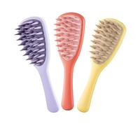 WRITWAA 3piezas Peine Para Lavar Champú Peines De Dientes Anchos De Masaje Para Peluqueros Accesorios De Peluquería Para Peinar El Cabello Salón De