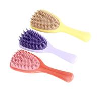 WRITWAA 3piezas Peine para Lavar el Cabello Bolsa de Aire Masajea el Cabelludo Diseñado para Cabello Fino y Delgado para Uso Ducha Incluidas