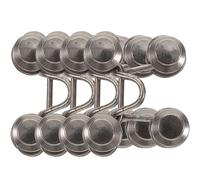 WRITWAA 4 juegos Hebillas Ajustables para Vaqueros Botones para Pantalones con Diseño Práctico y Duradero Accesorios de Cintura para Jeans sin Coser