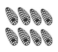 WRITWAA 4 Pares Hormas para Zapatos Deportivos de Plástico Negro Estructura Hueca, Soporte Antiarrugas y Optimización para Viaje y Armario, Tallas Eu 39-46