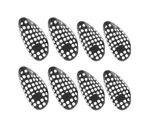 WRITWAA 4 Pares Hormas para Zapatos Deportivos de Plástico Negro Estructura Hueca, Soporte Antiarrugas y Optimización para Viaje y Armario, Tallas Eu 39-46
