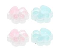 WRITWAA 4 Piezas Accesorios para Pintura de Diamante Forma de Pata de Gato Luminosa, Herramienta de Plástico para DIY en Casa Que Mejora la Eficiencia y Es Creativa y Divertida