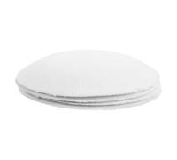 WRITWAA 4 Piezas Base para Sombrero Plano DIY de Tela de Color Claro sin Costuras Superficie Lisa, Soporte para Impresión por Transferencia Térmica, Adecuado para Festivales y Manualidades