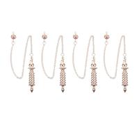 WRITWAA 4 Piezas Colgante Espiral Espiral Colgante Péndulo De Adivinación Espiritual Radiestesia Decoración Cadena De Péndulo Péndulos Color Energía Chakra Del Péndulo Aleación