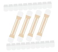 WRITWAA 4 Piezas levantamiento de cuello pegatinas Arruga double chin bandas cinta de levantamiento de cuello apoyo pegatina de estiramiento de cuello cuidado del cuello caucho