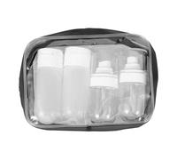 WRITWAA 4 Piezas Mangueras Invertidas Tubos de Viaje Flexibles Botellas de Viaje para Artículos de Tocador Botellas de Loción Rellenables Vacíos para Champú Acondicionador Uso