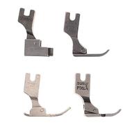 WRITWAA 4 Prensatelas Industriales para Máquina de Coser de Metal, Accesorios para Patchwork, Dobladillos y Ribeteada, Compatibles Máquinas Industriales, Kit P351, S518ns, P36n y