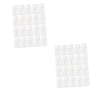 WRITWAA 40 piezas Unidades Tubos Labial Brillo Labial Mini Contenedores Envases Recargables Diseño Botella Leche Portátil para Viaje y Diario