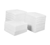 WRITWAA 400 Discos de Gasa de 10x10 Cm (4x4"), de Algodón No Tejido, para Desmaquillar, Limpiar El Rostro Y Cuidar La Piel. Esponjas Suaves, Antiadherentes Y Absorbentes, Ideales para Belleza, Viajes
