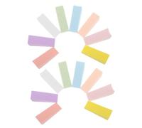 WRITWAA 40piezas Esponja de Manicura para Esmalte de Gel y Degradado de Rubor Esponjas Reutilizables de Antiadherente para Salón y Casa para Decoración de Uñas