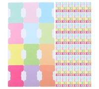 WRITWAA 480 Unidades Pestañas Adhesivas para Planificador y Cuaderno de Papel, Resistentes al Desgarro, Tamaño 15,2x8,5cm, Ideales para Organización en Casa y Escuela