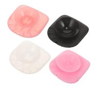 WRITWAA 4piezas Brocha Base Maquillaje Soporte Funda Protectora Para Brochas Estuche De Viaje