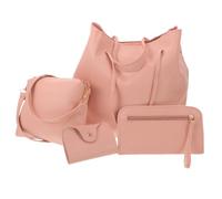 WRITWAA 4piezas Conjunto Bolso De Mano Para Mujer Set Práctico De Cartera y Bolso De Hombro Diseño Vintage y Ligero Para Uso Diario Viajes y Ocasiones Especiales