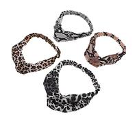 WRITWAA 4piezas Diademas Elásticas Para Yoga y Lavado Facial Diademas Decorativas Para Niñas Prácticas y Cómodas