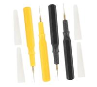 WRITWAA 4piezas Engrasador Reloj Aguja Boligrafo Lubricante para Relojeros Herramientas de Reparacion Pasador de Aceite para Engrasar Relojes Color Aleatorio