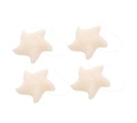 WRITWAA 4piezas Esponja De Baño Forma De Para Bebés Esponjas Naturales Cepillo Exfoliante Suave Accesorios De Baño Interactivos