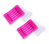 WRITWAA 4piezas Soporte Para Esmaltes Uñas Unidades Organizador Pintauñas Soportes Para Pinceles y Bolígrafos Diseño Portátil Para Salones y Bricolaje Plástico y Resistente