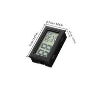 WRITWAA 5 Higrómetros Digitales Compactos para Interior, Medidor de Temperatura y Humedad Ambiente, Indicador Pequeño para Oficina y Dormitorio, Pantalla Clara, Portátil y Preciso