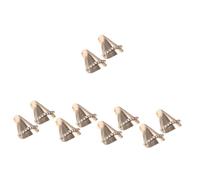 WRITWAA 5 Pares Protector De Dedos Polaco Pie Búlder Almohadilla Atar Protector De Puntas De Zapatos Puntiagudos Tacones Único Equipo Botines Metal