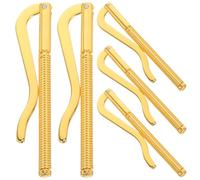 WRITWAA 5 Pinzas para Billetes: Pinza metálica con Resorte para Insertar en billeteras. Barra de Repuesto de Alta Resistencia para billeteras Plegables y tarjeteros.