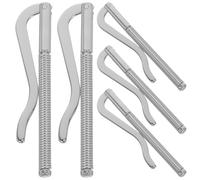 WRITWAA 5 Pinzas para Billetes: Pinza metálica con Resorte para Insertar en billeteras. Barra de Repuesto de Alta Resistencia para billeteras Plegables y tarjeteros.