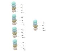 WRITWAA 5 Series Limpiador De Pantalla Screen Cleaner Limpiador Pantalla Para Electrónica Para Lentes Gafas Para Ordenador Paños Limpios Para Gafas Gel De Sílice 4 Piezas X 5