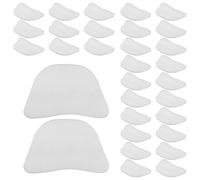 WRITWAA 50 Pares Sujeta Zapatos Perlas para Secado Seco Moldeador para Calzado Deportivo Piel Grande para Mujer Color Blanco Evita Arrugas y Mantiene la Forma