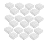 WRITWAA 50 Piezas tejidos faciales servilletas de papel todos los dias cajas de pañuelos faciales servilletas de bebidas pañuelos para el aula pulpa de madera virgen