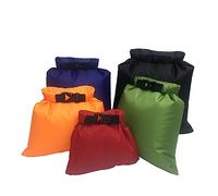 WRITWAA 5piezas Bolsas Estancas De Almacenamiento Unidades Lavandería Viaje Exterior Resistentes Dacrón Enrollable Herméticas