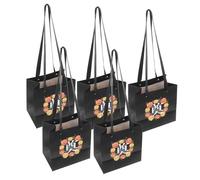 WRITWAA 5piezas Cesta De Flores del Cementerio Bolsas De Almacenamiento Floral Decoraciones para Cementerios Uso Tumbas Bolsas Pequeñas para Tumbas