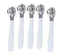 WRITWAA 5piezas Herramientas De Pedicura Removedor De Callos De Pies Afeitadora De Cutículas Cortadora De Callos De Acero Inoxidable Para Removedora De Pies
