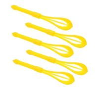 WRITWAA 5piezas Mezclador de Tinte Cabello Batidores de Herramienta para Decolorar y Resaltar el Cabello Casa Mini Batidor de Color