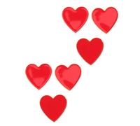 WRITWAA 6 Broches De Corazón Pequeños Para Bodas Ideales Para Solapas O Como Accesorio Decorativo También Disponibles En Rojo