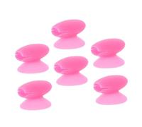 WRITWAA 6 Fundas De Silicona Para Pinceles De Labios Antipérdida Aplicador De Brillo Labial Protector Labial Suministros Cosméticos Funda Confiable Para Pinceles De Labios Protector