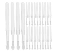 WRITWAA 60 Piezas Pinceles para Mascarilla Labial Pincel Exfoliante Labial de Silicona Unidades Herramientas de Maquillaje Reutilizables para Viajes y Festivales