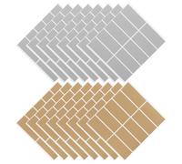 WRITWAA 600 Piezas Pegatinas Rectangulares de Recompensa Plateadas Superficie para Rascar y Papel de Fácil Remoción para Revelación de Secretos y Juegos de Fiesta