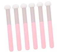 WRITWAA 6piezas Esponja Para Brocha Correctora De Maquillaje Brocha De Esponja Con Cabeza De De Aplicadores De Maquillaje Portátiles De Para Base y Corrector Para Difuminar y Aplicar