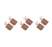 WRITWAA 6piezas Mini Monedero De Llave Pendientes De Moneda para Decoración De Bolsos y Claves Accesorios Prácticos y Elegantes