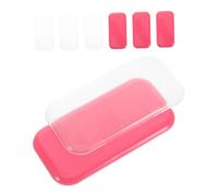 WRITWAA 8 Piezas Almohadillas de Silicona para Pestañas Frontales Reutilizables para Extensión y Injerto Diseño Cómodo para Salones y Uso Doméstico