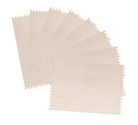WRITWAA 8 Piezas Telar de Madera Rectangular Portátil para Manualidades y Tejido a Mano, Compatible Múltiples Técnicas, Adecuado para Principiantes y Amantes del Bricolaje