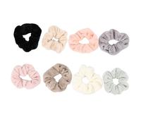 WRITWAA 8piezas Coletero Intestino Grueso Gomillas Pelo Diseño De Anillo Piloso Accesorios Pelo Para Mujer Para Ganchos