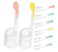 WRITWAA 8piezas Cuchara De Oreja Visible Tapones De Repuesto Herramientas De Limpieza De Oídos Para Eliminar La Cera Accesorio Para Remover Cerumen Para Adultos